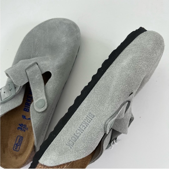 Birkenstock Boston Pure Sage Size 5 NEW - Picture 11 of 15